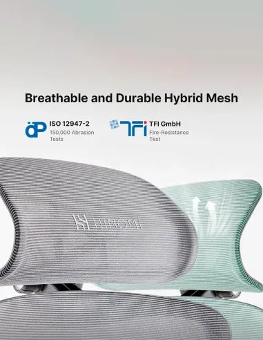 КРіСЛО HINOMI H1 PRO V2 GREY, ергономічне - купити Київ, Дніпро, Одеса, Львів, Харків