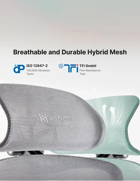 КРіСЛО HINOMI H1 PRO V2 GREY, ергономічне - купити Київ, Дніпро, Одеса, Львів, Харків