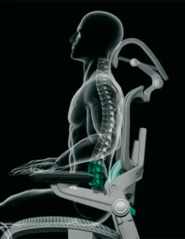 КРіСЛО HINOMI H1 PRO V2 GREY, ергономічне - купити Київ, Дніпро, Одеса, Львів, Харків