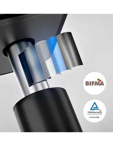 КРІСЛО HINOMI H1 CLASSIC V3 BLACK, ергономічне - купити Київ, Дніпро, Одеса, Львів, Харків