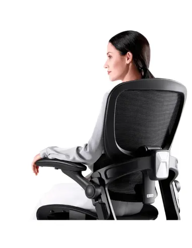 КРІСЛО HINOMI H1 CLASSIC V3 BLACK, ергономічне - купити Київ, Дніпро, Одеса, Львів, Харків