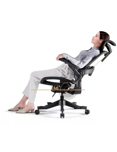 КРІСЛО HINOMI H1 CLASSIC V3 BLACK, ергономічне - купити Київ, Дніпро, Одеса, Львів, Харків