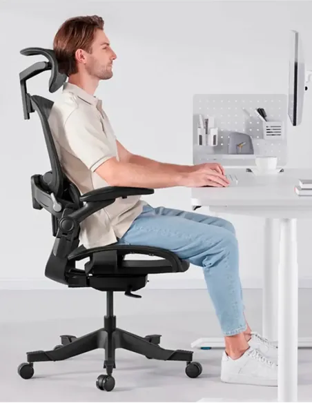 КРІСЛО HINOMI H1 CLASSIC V3 BLACK, ергономічне - купити Київ, Дніпро, Одеса, Львів, Харків