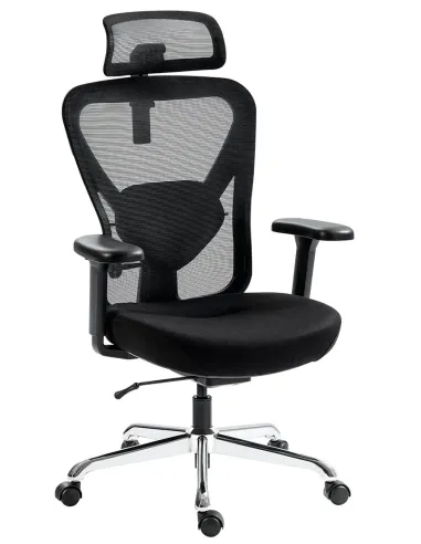 КРІСЛО HINOMI Q1 BLACK, ергономічне - купити Київ, Дніпро, Одеса, Львів, Харків