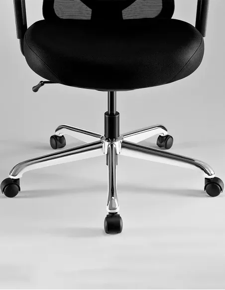 КРІСЛО HINOMI Q1 BLACK, ергономічне - купити Київ, Дніпро, Одеса, Львів, Харків