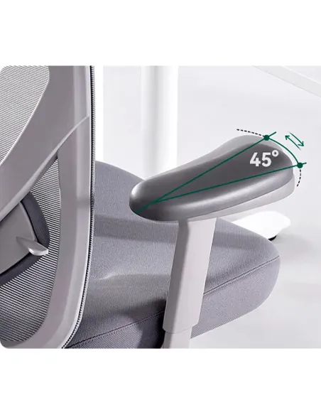 КРІСЛО HINOMI Q1 BLACK, ергономічне - купити Київ, Дніпро, Одеса, Львів, Харків