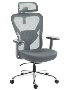 КРІСЛО HINOMI Q1 GREY, ергономічне - купити Київ, Дніпро, Одеса, Львів, Харків