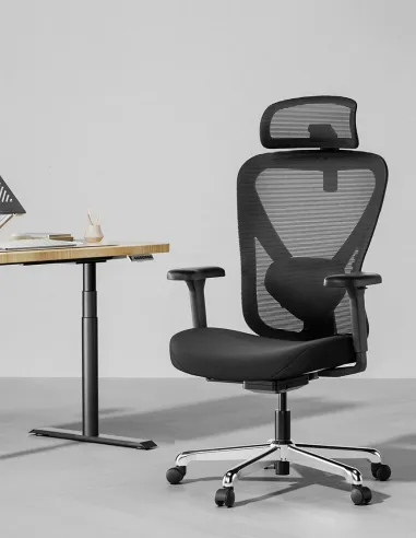 КРІСЛО HINOMI Q1 GREY, ергономічне - купити Київ, Дніпро, Одеса, Львів, Харків