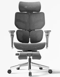 КРІСЛО HINOMI X2 PRO GREY, ергономічне - купити Київ, Дніпро, Одеса, Львів, Харків 2
