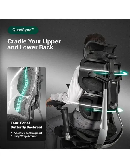 КРЕСЛО HINOMI X2 PRO GREY, эргономичное - купить Киев, Днепр, Одесса, Львов, Харьков