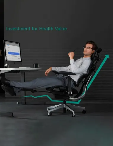 КРЕСЛО HINOMI X2 PRO GREY, эргономичное - купить Киев, Днепр, Одесса, Львов, Харьков