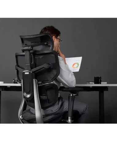 КРІСЛО HINOMI X2 PRO GREY, ергономічне - купити Київ, Дніпро, Одеса, Львів, Харків