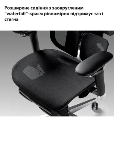 КРЕСЛО HINOMI X2 PRO GREY, эргономичное - купить Киев, Днепр, Одесса, Львов, Харьков