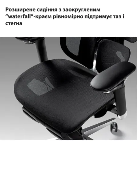 КРЕСЛО HINOMI X2 PRO GREY, эргономичное - купить Киев, Днепр, Одесса, Львов, Харьков