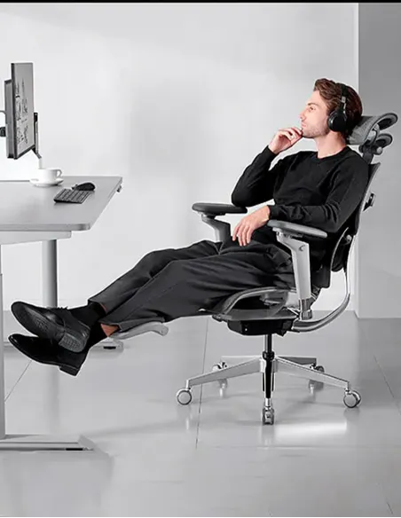 КРІСЛО HINOMI H2 PRO MIST PINK, ергономічне, з підставкою для ніг - купити Київ, Дніпро, Одеса, Львів, Харків