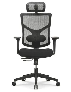 Крісло HOOKAY STAR 2 BLACK (STE2-MF01) для оператора, ергономічне - купити Київ, Дніпро, Одеса, Львів, Харків 2