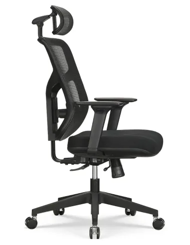 Кресло HOOKAY STAR 2 BLACK (STE2-MF01) для оператора, эргономичное - купить Киев, Днепр, Одесса, Львов, Харьков