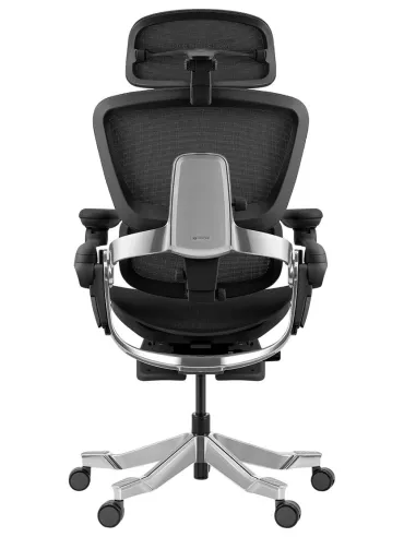 КРІСЛО HINOMI H2 PRO COAL BLACK, ергономічне, з підставкою для ніг - купити Київ, Дніпро, Одеса, Львів, Харків