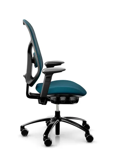 Кресло FLOKK RH MEREO MESH BLACK (BLUE BERRY), эргономичное - купить Киев, Днепр, Одесса, Львов, Харьков