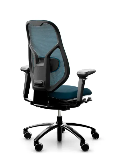 Кресло FLOKK RH MEREO MESH BLACK (BLUE BERRY), эргономичное - купить Киев, Днепр, Одесса, Львов, Харьков