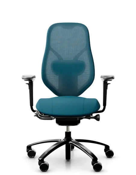 Кресло FLOKK RH MEREO MESH BLACK (BLUE BERRY), эргономичное - купить Киев, Днепр, Одесса, Львов, Харьков