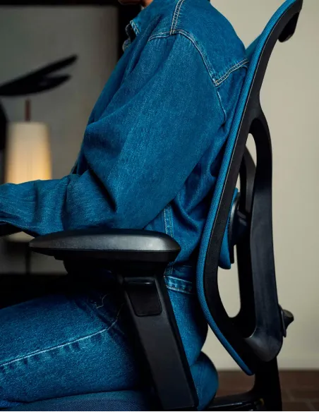 Кресло FLOKK RH MEREO MESH GREY (FOREST GREEN), эргономичное - купить Киев, Днепр, Одесса, Львов, Харьков