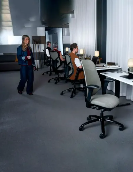 Крісло FLOKK RH MEREO MESH GREY (FOREST GREEN), ергономічне - купити Київ, Дніпро, Одеса, Львів, Харків