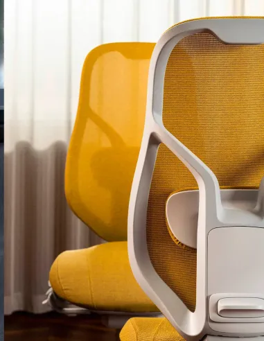 Крісло FLOKK RH MEREO MESH SILVER GREY (RASPBERRY RED), ергономічне - купити Київ, Дніпро, Одеса, Львів, Харків