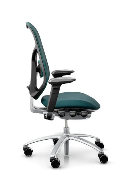 Крісло FLOKK RH MEREO MESH GREY (FOREST GREEN), ергономічне - купити Київ, Дніпро, Одеса, Львів, Харків