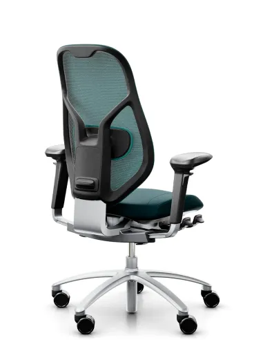 Кресло FLOKK RH MEREO MESH GREY (FOREST GREEN), эргономичное - купить Киев, Днепр, Одесса, Львов, Харьков