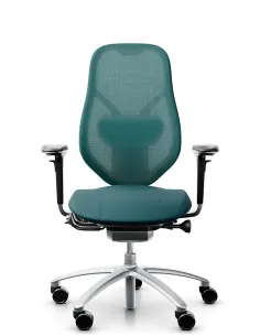 Крісло FLOKK RH MEREO MESH GREY (FOREST GREEN), ергономічне - купити Київ, Дніпро, Одеса, Львів, Харків