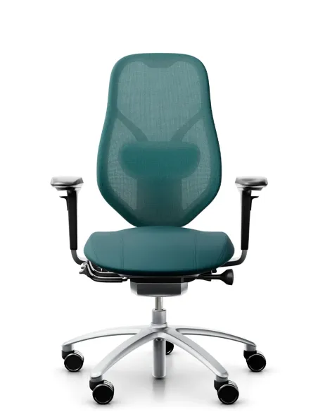 Крісло FLOKK RH MEREO MESH GREY (FOREST GREEN), ергономічне - купити Київ, Дніпро, Одеса, Львів, Харків