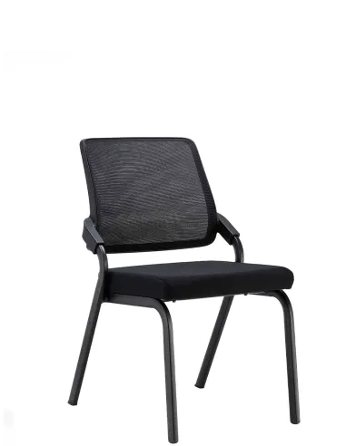 Крісло KRESLALUX H-08 BLACK, для відвідувача - купити Київ, Дніпро, Одеса, Львів, Харків