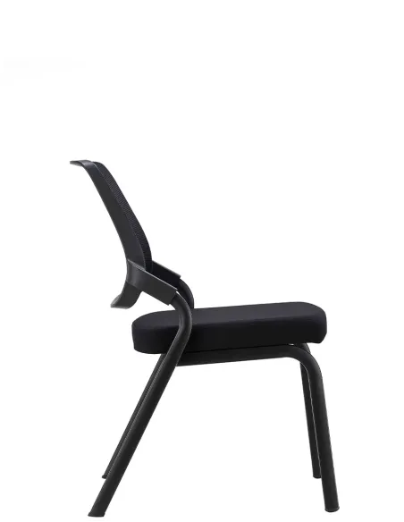 Кресло KRESLALUX H-08 BLACK, для посетителя - купить Киев, Днепр, Одесса, Львов, Харьков