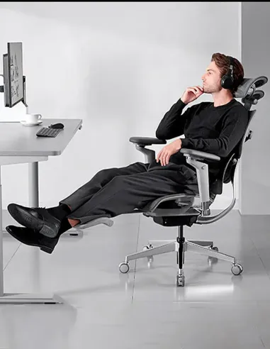 КРІСЛО HINOMI H2 PRO COAL BLACK, ергономічне - купити Київ, Дніпро, Одеса, Львів, Харків