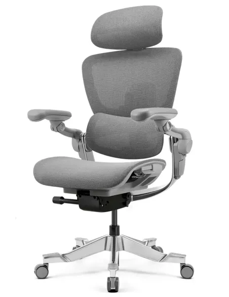 КРЕСЛО HINOMI H2 PRO MOON GREY, эргономичное - купить Киев, Днепр, Одесса, Львов, Харьков