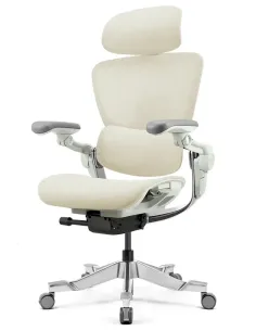 КРІСЛО HINOMI H2 PRO CREAM WHITE, ергономічне - купити Київ, Дніпро, Одеса, Львів, Харків