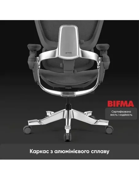 КРІСЛО HINOMI H2 PRO CREAM WHITE, ергономічне - купити Київ, Дніпро, Одеса, Львів, Харків
