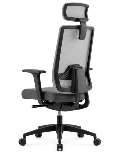 Крісло DAUPHIN INDEED ID 7058 BLACK ергономічне - купити Київ, Дніпро, Одеса, Львів, Харків