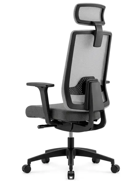 Кресло DAUPHIN INDEED ID 7058 BLACK эргономичное - купить Киев, Днепр, Одесса, Львов, Харьков