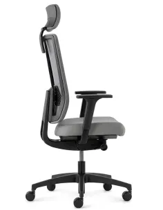 Кресло DAUPHIN INDEED ID 7058 BLACK эргономичное - купить Киев, Днепр, Одесса, Львов, Харьков 2