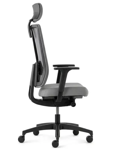 Кресло DAUPHIN INDEED ID 7058 BLACK эргономичное - купить Киев, Днепр, Одесса, Львов, Харьков