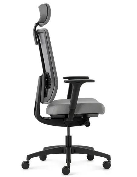 Кресло DAUPHIN INDEED ID 7058 BLACK эргономичное - купить Киев, Днепр, Одесса, Львов, Харьков