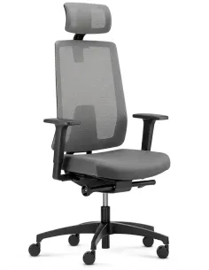 Крісло DAUPHIN INDEED ID 7058 BLACK ергономічне - купити Київ, Дніпро, Одеса, Львів, Харків