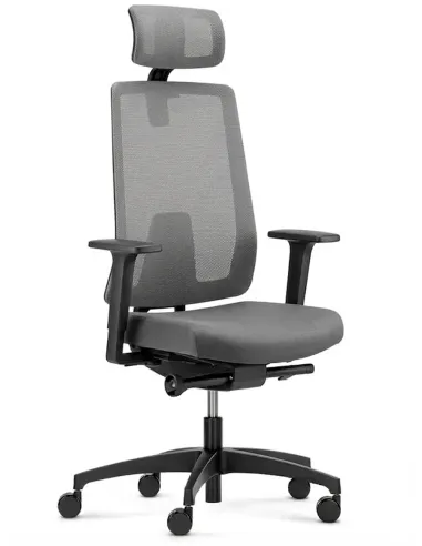 Кресло DAUPHIN INDEED ID 7058 BLACK эргономичное - купить Киев, Днепр, Одесса, Львов, Харьков