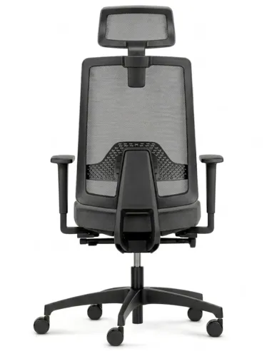 Крісло DAUPHIN INDEED ID 7058 BLACK ергономічне - купити Київ, Дніпро, Одеса, Львів, Харків