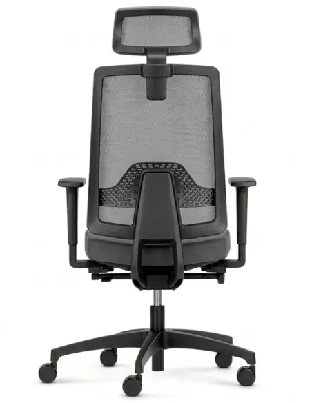 Крісло DAUPHIN INDEED ID 7058 BLACK ергономічне - купити Київ, Дніпро, Одеса, Львів, Харків