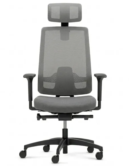 Кресло DAUPHIN INDEED ID 7058 BLACK эргономичное - купить Киев, Днепр, Одесса, Львов, Харьков