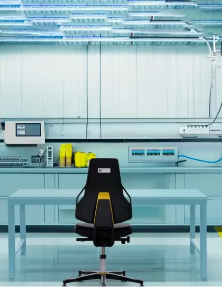 Крісло DAUPHIN TEC IDENTITY  IS 2023 SR для ESD зони - купити Київ, Дніпро, Одеса, Львів, Харків