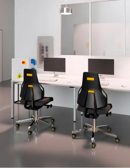 Крісло DAUPHIN TEC IDENTITY  IS 2023 SR для ESD зони - купити Київ, Дніпро, Одеса, Львів, Харків